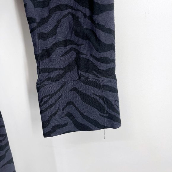 Rails Charcoal Callan Tiger Stipe Belted Jumpsuit - Picture 5 of 10